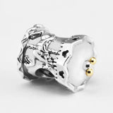 Sterling Silver Cartoon Horse Charm Beads for Bracelets