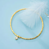 925 Silver Chain Link CZ Bracelet for Women Girls