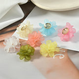 30pcs 30mm Resin Petal Flower Charms DIY Earrings/Garment Accessory