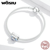 Wostu 925 Sterling Silver Camera Charm for Bracelet