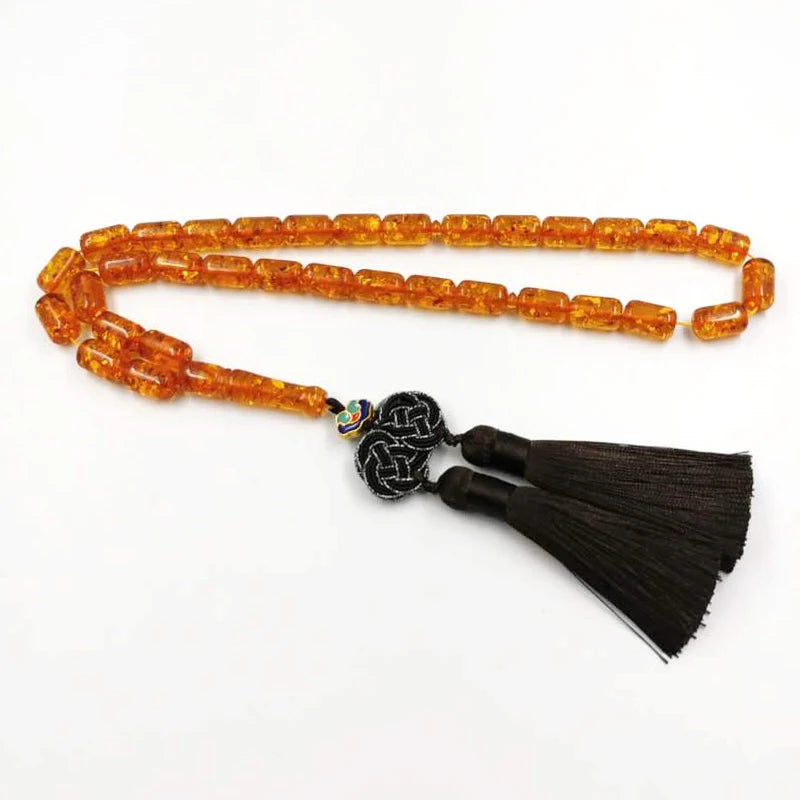 Turkish Resin Islamic Tasbih 33 45 66 99 Beads Tassel Saudi Arabic Bracelet