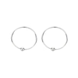925 Sterling Silver Joker Hoop Nose Ring Small Pure Fresh Jewelry