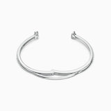 Stone Shaped Drop Opening Bracelet, Elegant Women's Gift