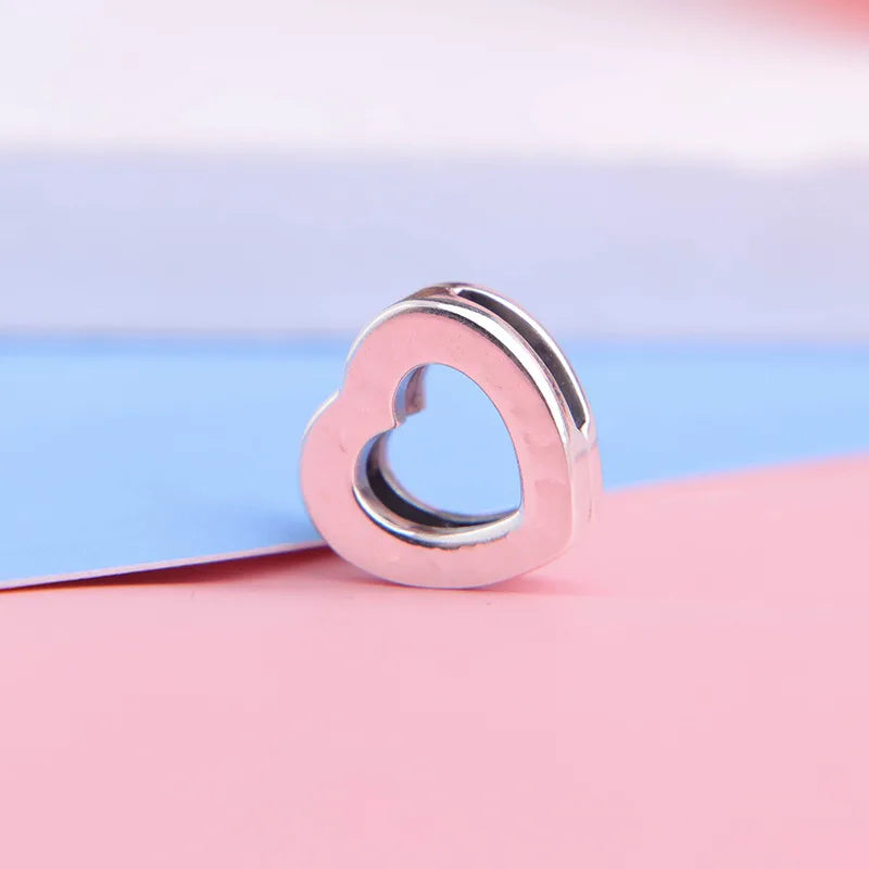 Reflexions Heart Charm 925 Sterling Silver Bead for Bracelet