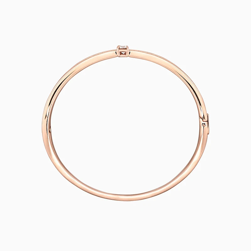 Vintage Crystal Rose Bracelet Bangles Women