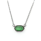 Colorful Cats Eye Stone Necklace for Women Jewelry