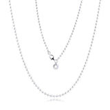 Winter Polished Ball Chain Necklace - Fits Sterling Silver Charms & Beads