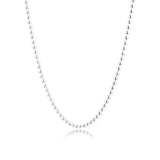 Winter Polished Ball Chain Necklace - Fits Sterling Silver Charms & Beads