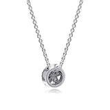 925 Sterling Silver Winter Snowflake Necklace