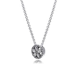 925 Sterling Silver Winter Snowflake Necklace