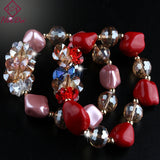Crystal Shell Bracelet for Women - Elegant Hand Decoration