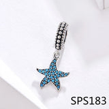 925 Sterling Sliver Sea Animal Collection Beads