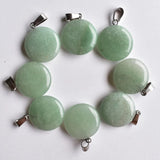 Green Aventurine Charms 50pcs for Jewelry Making