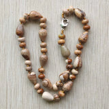 Natural Stone Beads Necklace for Men & Women