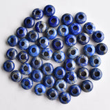 Lapis Lazuli Round Charms Beads For Bracelet Making 30pcs/lot