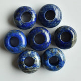 Lapis Lazuli Round Charms Beads For Bracelet Making 30pcs/lot
