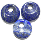30mm Stone Donut Pendant Set of 8 for DIY Jewelry Making