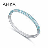 Crystal Round Bracelets & Bangles Hand Cuff Bangle for Women