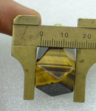Natural Stone Tiger Eye Quartz Crystal Perfume Bottle Pendant Jewelry