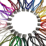 Titanium Steel Jewelry Lock Hand Rope Silver for Couples