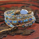 Crystal Beads Friendship Bracelet for Women - Christmas Jewelry
