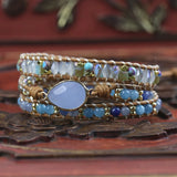 Crystal Beads Friendship Bracelet for Women - Christmas Jewelry