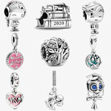 Silver 925 Bracelet DIY Jewelry for Teenage Girls