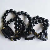 Buddha Glass Beads Lama Bracelet 5pcs/lot