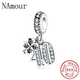 Charm Wing Cross Pendant for 16th 21st 40 50 60 Celebration, 925 Silver Bracelet
