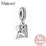 Charm Wing Cross Pendant for 16th 21st 40 50 60 Celebration, 925 Silver Bracelet