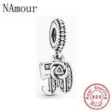 Charm Wing Cross Pendant for 16th 21st 40 50 60 Celebration, 925 Silver Bracelet