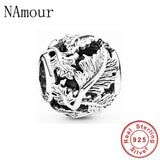 925 Silver Infinity Owl Unicorn Charm for Bracelet X038