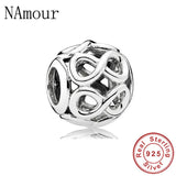 925 Silver Infinity Owl Unicorn Charm for Bracelet X038