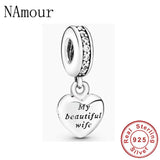 Wife Family Angel Charm Fits 925 Silver Bracelet X036