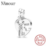 Wife Family Angel Charm Fits 925 Silver Bracelet X036