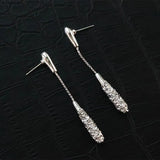 Drop-shaped Alloy Earrings for Women