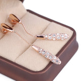 Drop-shaped Alloy Earrings for Women