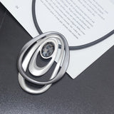 Retro Leather Pendant Necklace Women Accessories