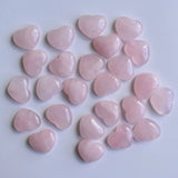 Heart Shape Natural Stone Cabochons Beads 15x18mm 30pcs/lot