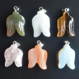 12pcs Leaf Shape Charms Pendants for DIY Jewelry Making