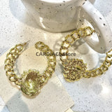 Drop Oil Lion Head Stud Earrings for Women