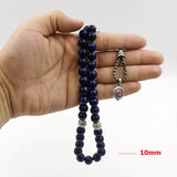 Lapis Lazuli Tasbih with Turquoises Rosary Muslim Gift Ramadan
