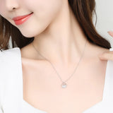 S925 Whale Pendant Women's Tide Necklace Jewelry