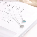 S925 Whale Pendant Women's Tide Necklace Jewelry