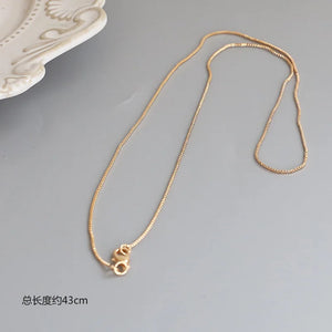10pcs Fine Flattening Necklace Chains With Lobster Clasps Set