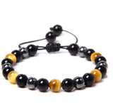 8MM Natural Stone Healing Crystal Stretch Beaded Bracelet