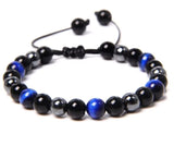8MM Natural Stone Healing Crystal Stretch Beaded Bracelet