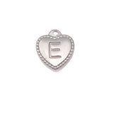 Stainless Steel A-Z Initial Letter Pendants DIY Charms Necklace Jewelry