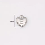 Stainless Steel A-Z Initial Letter Pendants DIY Charms Necklace Jewelry