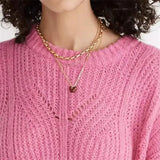 Amybaby Vintage Enamel Glaze Necklace Jewelry For Party